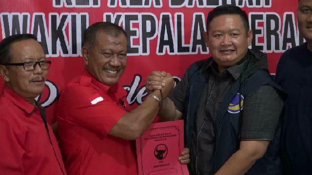 Ramaikan Bursa Kandidat Pilgubri, Mantan Bupati Inhu Yopi Arianto Mendaftar ke PDIP