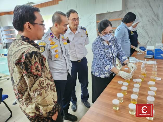 Tes Urine THL Dishub Pekanbaru Digelar Dua Hari, Jika Positif Langsung Dievaluasi