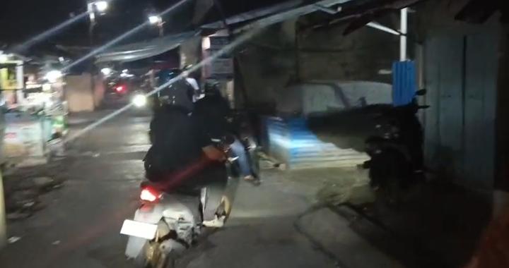 Polisi Razia Kawasan Pangeran Hidayat di Pekanbaru, Preman dan Pengguna Kocar-kacir