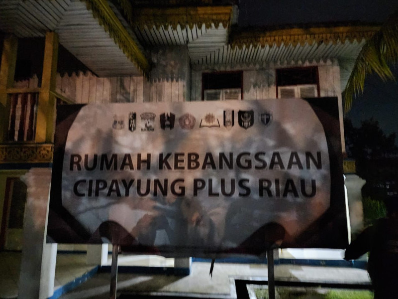 Cipayung Plus  Riau Tolak Kehadiran Presiden Jokowi  pada Upacara Harlah Pancasila di Lapangan PHR