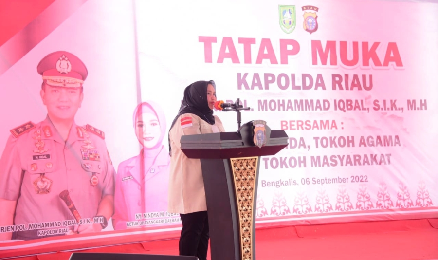 Kasmarni  : Selamat Datang Kapolda Riau dan Rombongan di Mapolsek Mandau