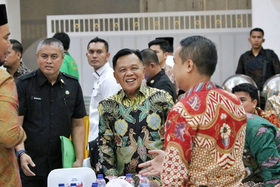 Hadiri Kenal Pamit Kapolda Riau, Bupati Asmar : Pemkab Meranti Siap Bersinergi