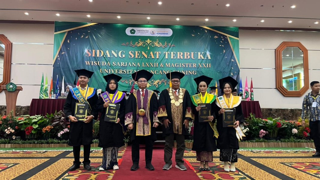 Unilak Wisuda 1.253 Lulusan, Rektor:  Mohon Doa S3 Hukum dan S2 Kenotariatan Unilak Berdiri