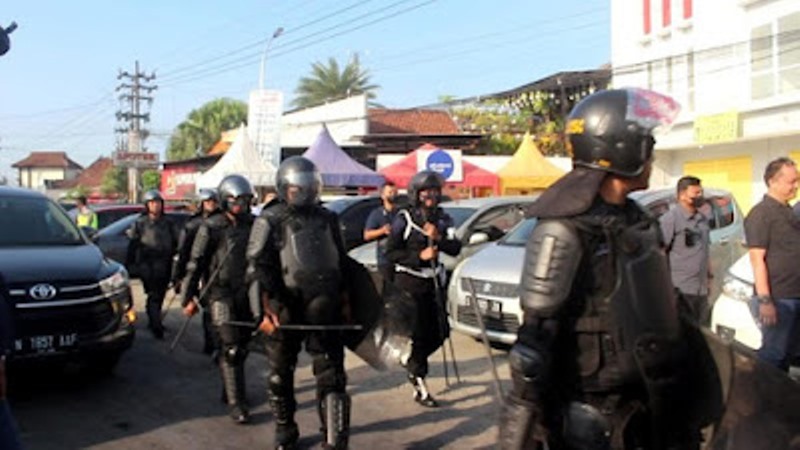 Simpatisan Bechi Penyiram Kopi Panas ke Kasat Reskrim Ditangkap!