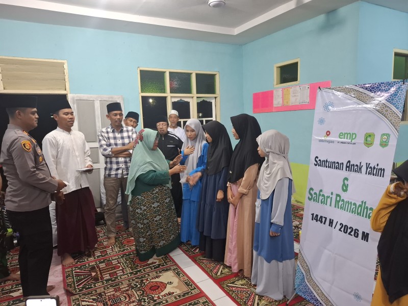 Safari Ramadhan Pemcam Merbau, Lurah Teluk Belitung Beserta Staf Gelar Buka Bersama