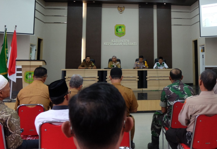 Pemkab Rapat Persiapan Penjemputan Jamaah Haji Kepulauan Meranti