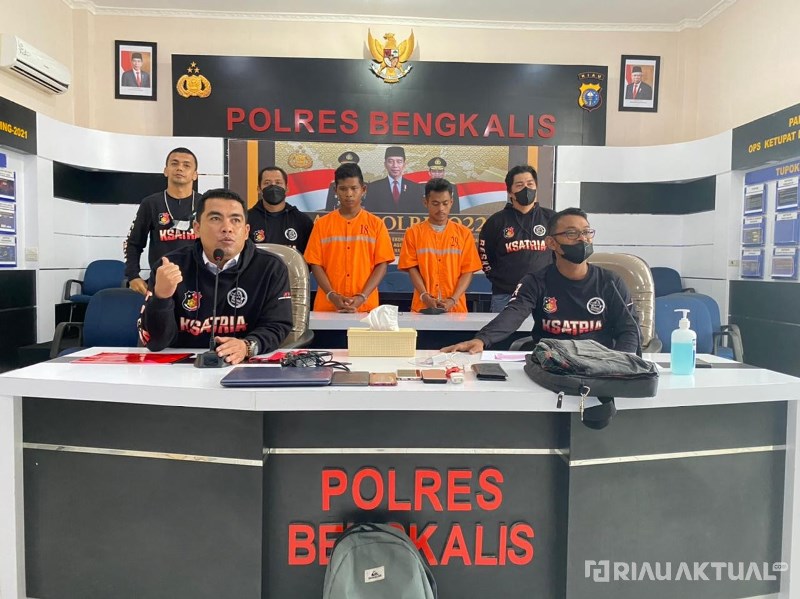 Pelaku Pembunuhan IRT di Bengkalis Diringkus