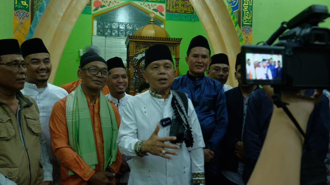 H. Asmar Safari Ramadan Bersama Kepala Desa se-Meranti, : ADD dan Insentif PNS Dibayar 3 Bulan