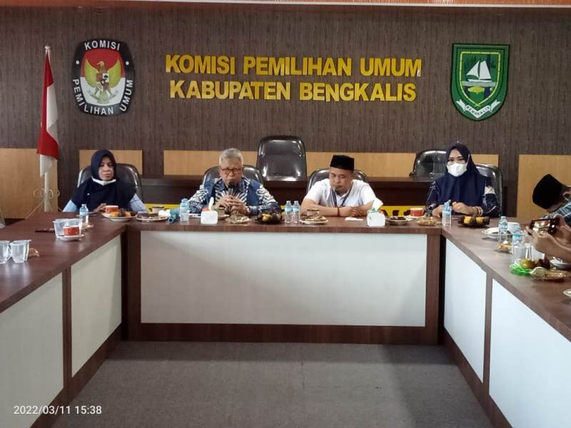 Anggota Komisi II DPR-RI Kunker ke KPU Bengkalis, Jemput Aspirasi Jelang Pemilu 2024