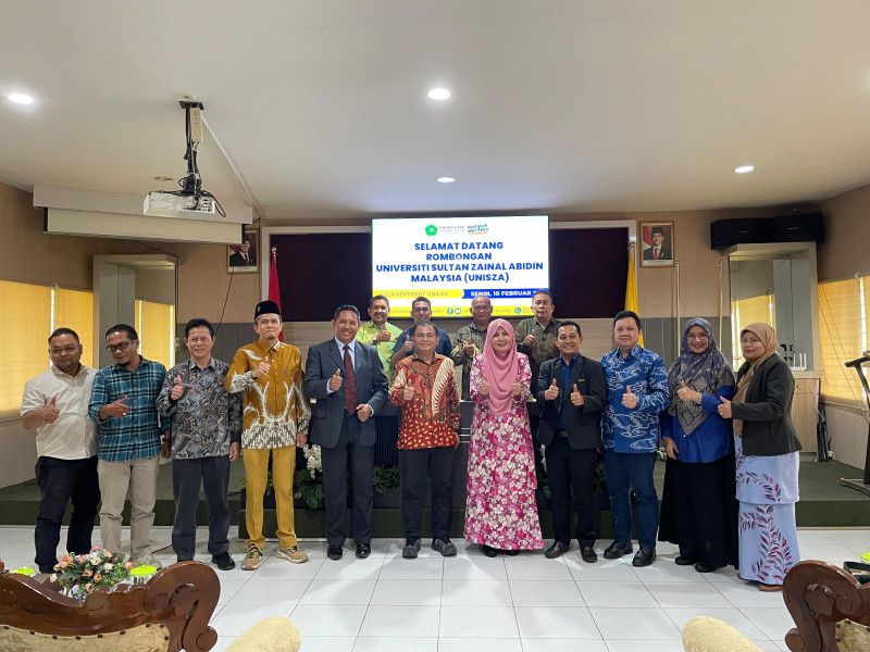 Unilak Sambut Hangat Kunjungan Unisza Malaysia