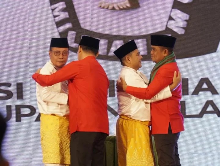 Debat Publik Paslon Bupati Pelalawan Aman, KPU Minta Bertanding Tanpa Berbuat Curang