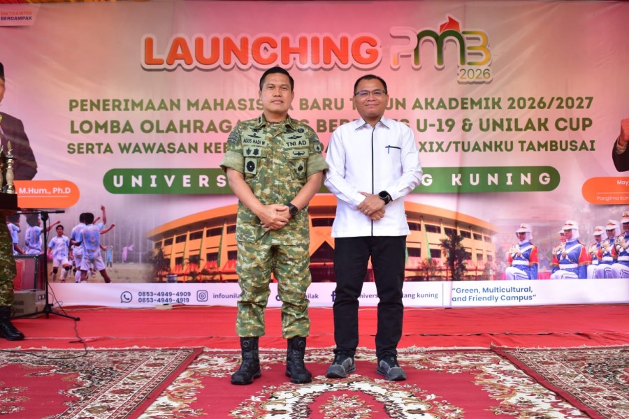 Pangdam Tuanku Tambusai Mayjen TNI  Dr Agus Hadi Waluyo Apresiasi Kampus Unilak