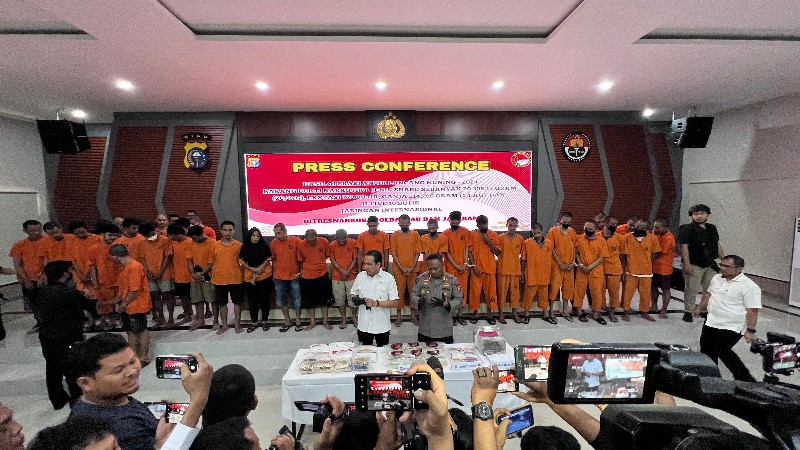3 Orang PNS DI Riau Terlibat Narkoba Jaringan Internasional