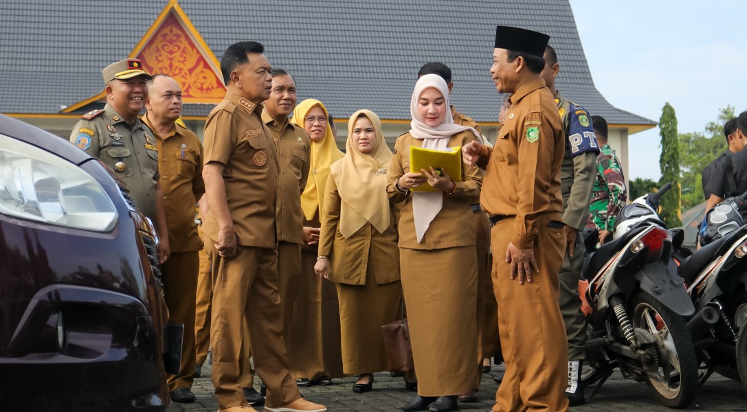 Bupati Kepulauan Meranti Cek Kendaraan Dinas, Tegaskan Penertiban Aset Daerah