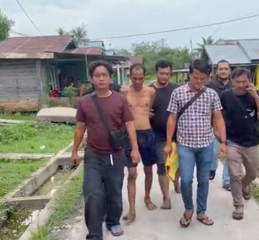 Mengaku Diupah Tiga Juta, Pembakar Jaring di Panipahan Ditangkap di Bagansiapiapi
