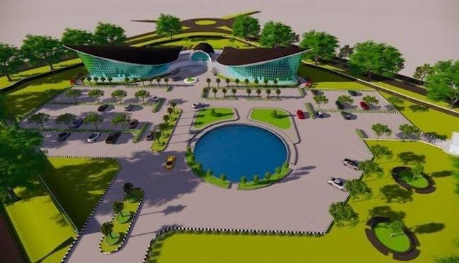Inspirasi Irving Mendesain Gedung MPP Siak Model Kupu-kupu Diakui Terbaik di Riau
