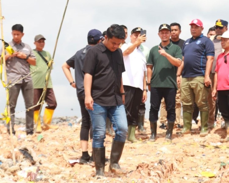 Pantau Kesiapan Proyek Energi Listrik Berbasis Sampah, Wako Agung Cek TPA Muara Fajar