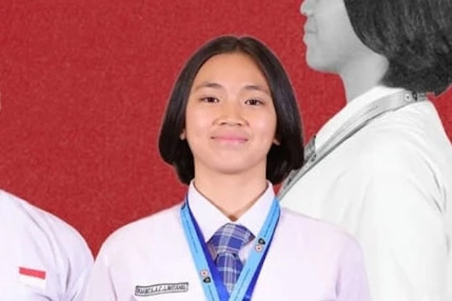Bianca Alessia dari Tomohon Ditunjuk Jadi Pembawa Baki Paskibraka Nasional 2025