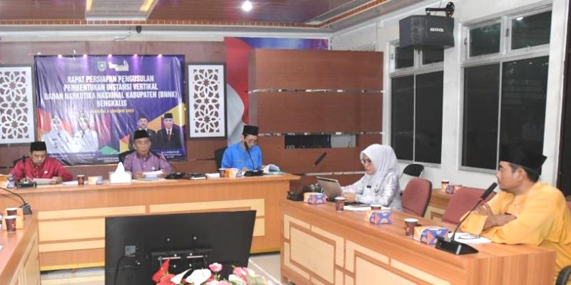 Pemkab Bengkalis Segera Bentuk BNNK