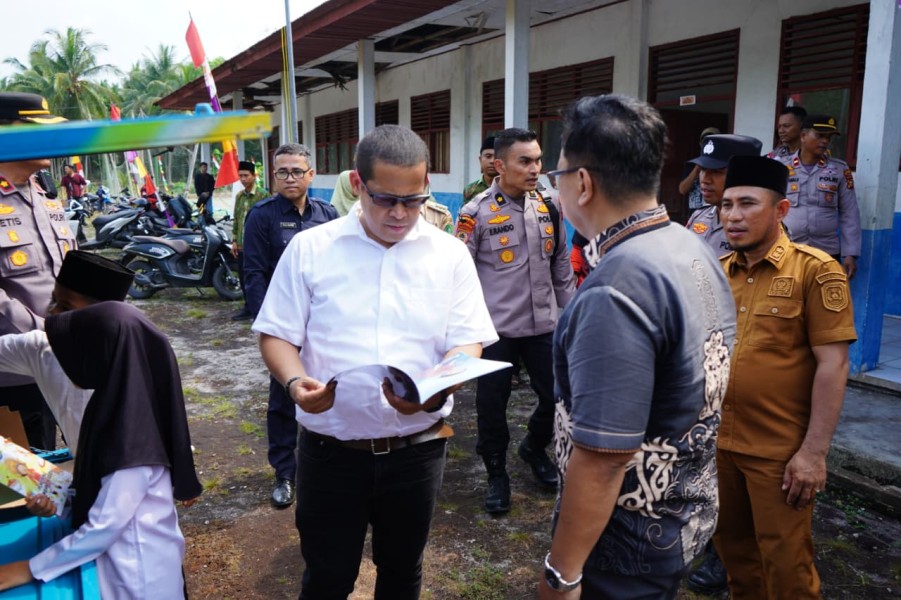 Perpustakaan Keliling Bripka Khairi, Inovasi Polres Meranti yang Diuji Langsung Tim Kompolnas