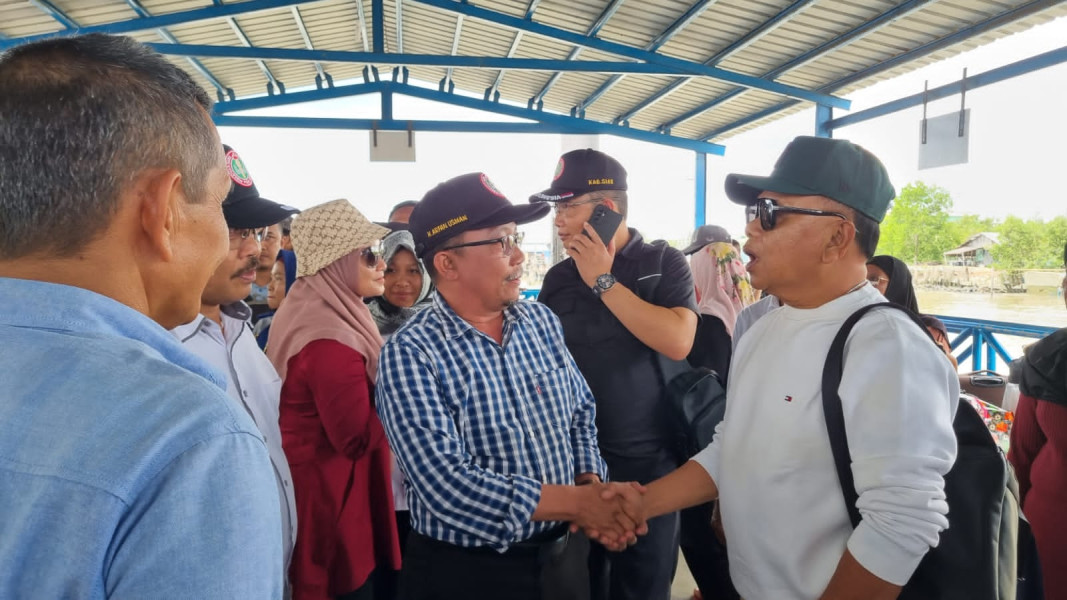 Pemkab Meranti Terima Kunjungan Bupati dan PGRI Kabupaten Siak