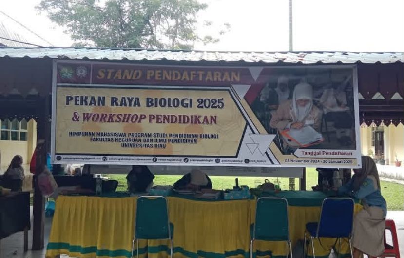 Panitia Pekan Raya Biologi 2025  FKIP UNRI Tingkatkan  Persiapan Menuju Acara