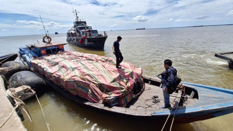 28 Ton Mangga Thailand dan Bawang Merah Illegal Ditangkap BC Bengkalis