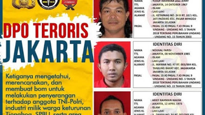 DPO Teroris Nouval Farisi Serahkan Diri ke Polsek Setiabudi!