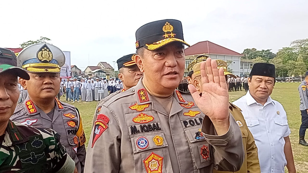 Irjen Pol Mohammad Iqbal Pimpin Gelar Apel Pasukan Operasi Keselamatan Lancang Kuning 2024