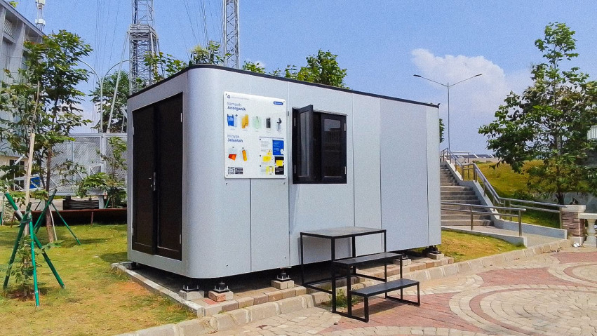 Warga Sudah Bisa Tukar Sampah ke Waste Station Pemko Pekanbaru Jelang Lebaran