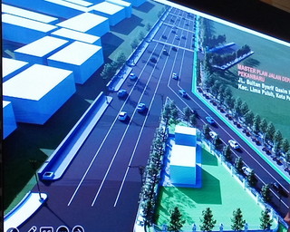 Diperlebar Hingga 24 Meter, Ini Penampakan Maket Jalan Sultan Syarif Kasim