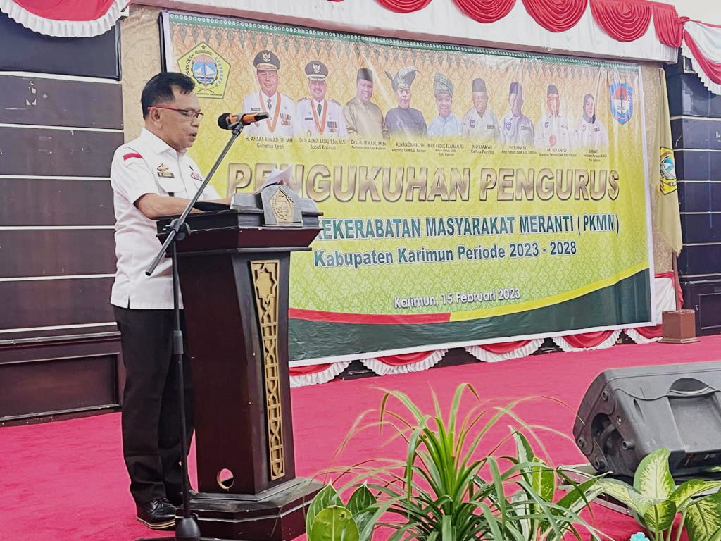 AKBP (Purn) H. Asmar : Jaga Karimun Dengan Baik, Jaga Warga Kabupaten Kepulauan Meranti dan Tetap Jaga Kekompakkan