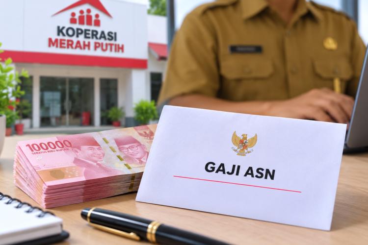 Wow! Mulai Tahun Ini Gaji ASN Dibayarkan Lewat Koperasi Merah Putih