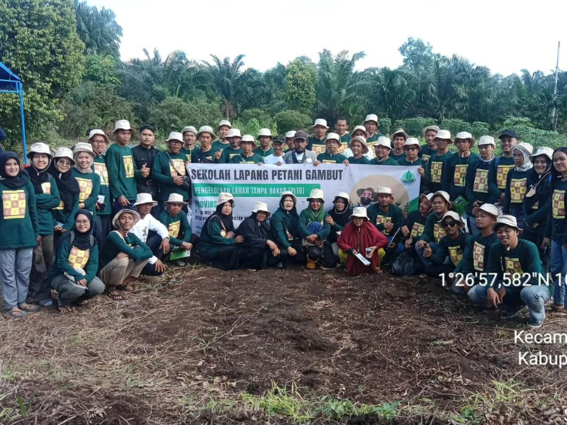 BRGM Berikan Pembekalan Nutrisi dan Pupuk Organik dalam Kegiatan Sekolah Lapang PLTB di Bengkalis