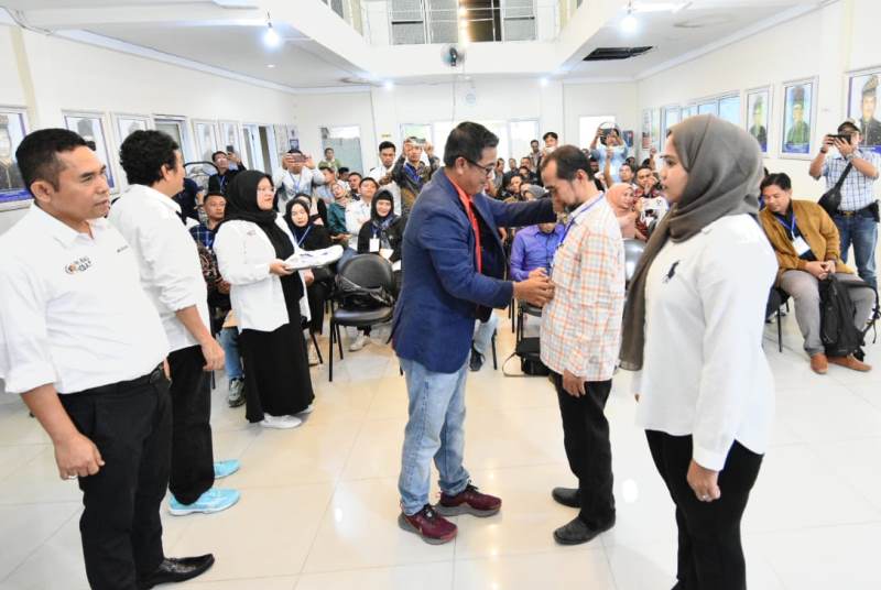 Ketua PWI Riau Buka Resmi Agenda OKK Calon Anggota Baru Tahun 2025
