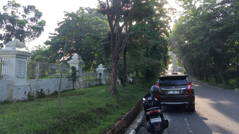 Pagar Rumah Dinas Gubernur Riau Dibongkar Maling, Kok Bisa!