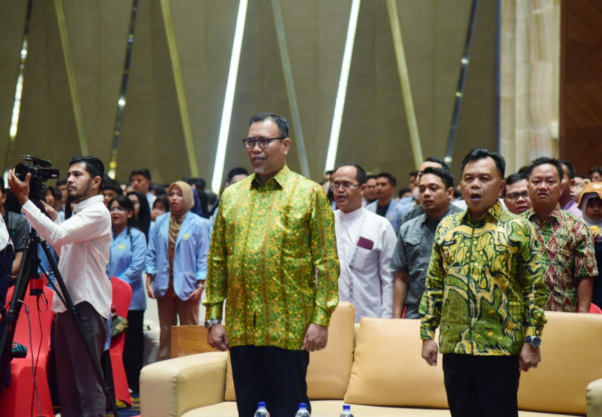 Plt Bupati Asmar hadiri Peresmian Pelaksanaan Kuliah Kerja Nyata Unri Tahun 2023