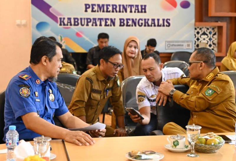Wabup Bengkalis Minta Cermati Penyebab Naiknya Harga  Cabai Merah dan Bawang Merah