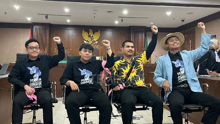 Hakim Bebaskan Mahasiswa Unri Khariq Anhar Terkait Kasus Penghasutan Demo