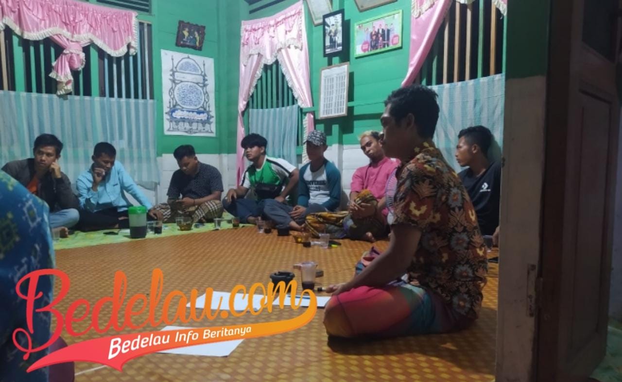 Semangat Untuk Membangun Desa, Karang Taruna Tanjung Darul Takzim Melaksanakan Rapat