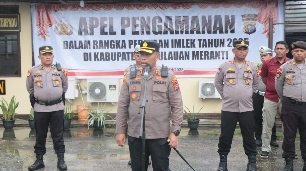 Polres Kep Meranti Amankan Perayaan Imlek 2025, Turunkan 250 Personel