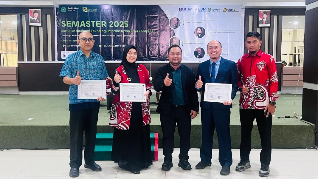 Fasilkom Unilak Gelar Seminar Nasional Teknologi Informasi dan komputer 2025