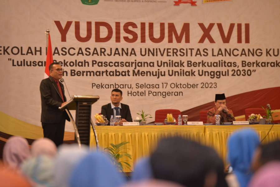 Dibuka Rektor Unilak, Ratusan Mahasiswa Baru Sekolah Pascasarjana Unilak Ikuti Pamaba 2023