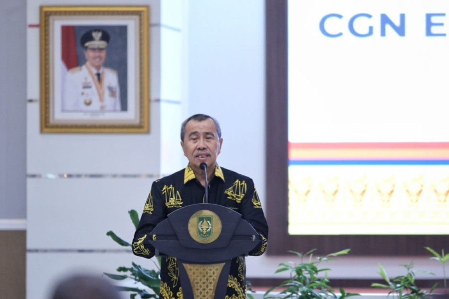 Asisten II Setdakab Meranti Hadiri MoU Calypte Holding dengan CGN Energy International