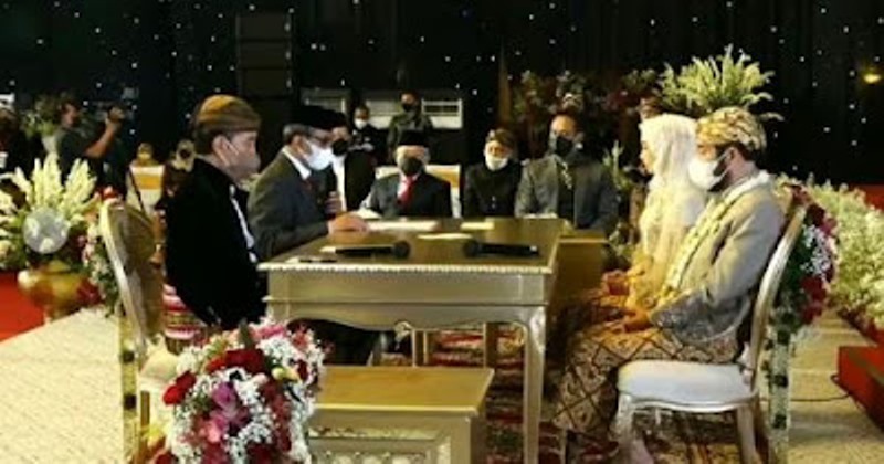 Dengan Nada Bergetar, Ini Momen Mengharukan Jokowi Nikahkan Adik Kandungnya