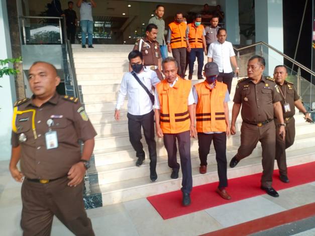 Empat Tersangka Korupsi Masjid Raya Pekanbaru Diperiksa di Rutan