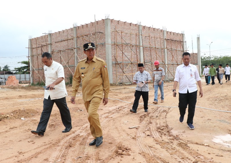 Pembangunan Pasar Induk Pekanbaru Tak Kunjung Tuntas, Ada Apa?