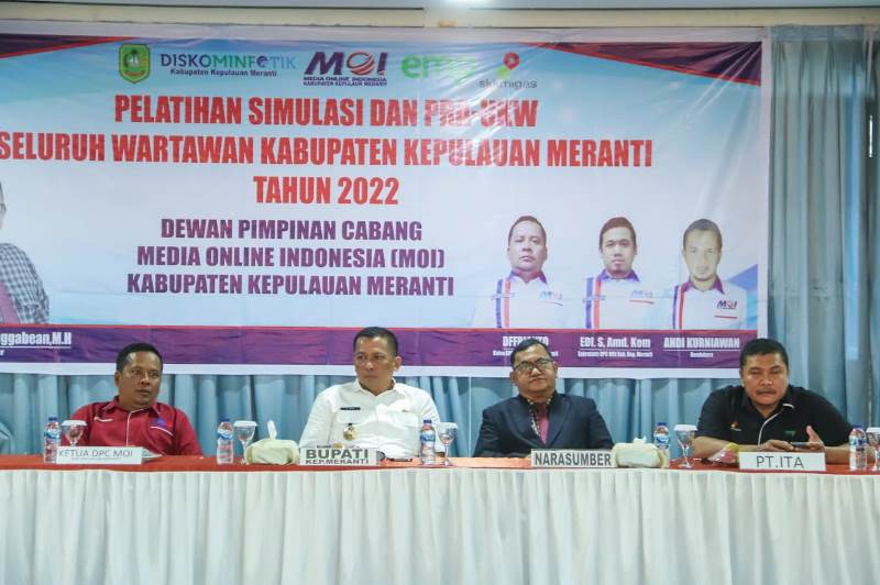 Buka Pelatihan Simulasi dan Pra-UKW, Ini Harapan Bupati