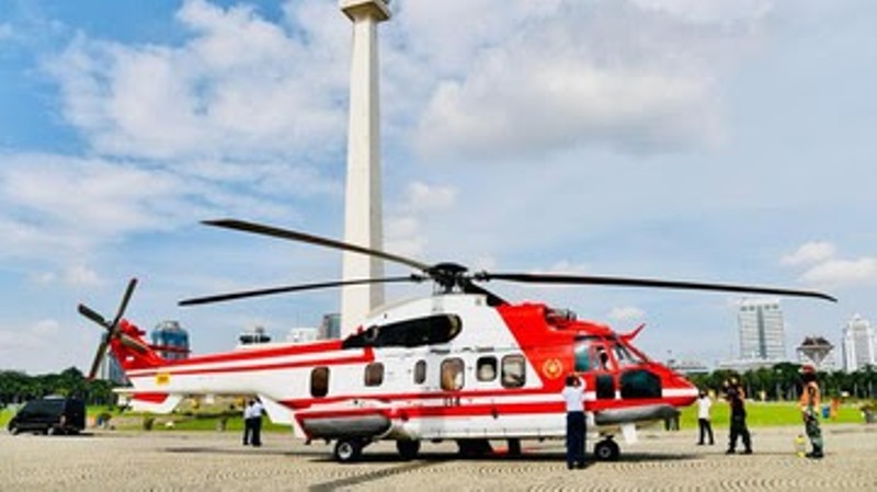 Jokowi Naik Super Puma ke Patimban, Lepas Ekspor Mobil!