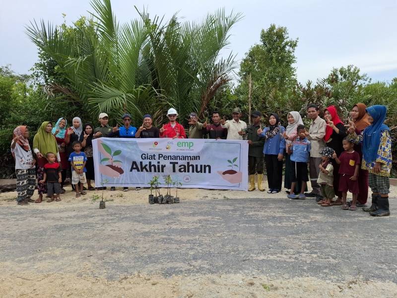 PT. ITA Gelar Giat Tanam Mangrove Diakhir Tahun 2024